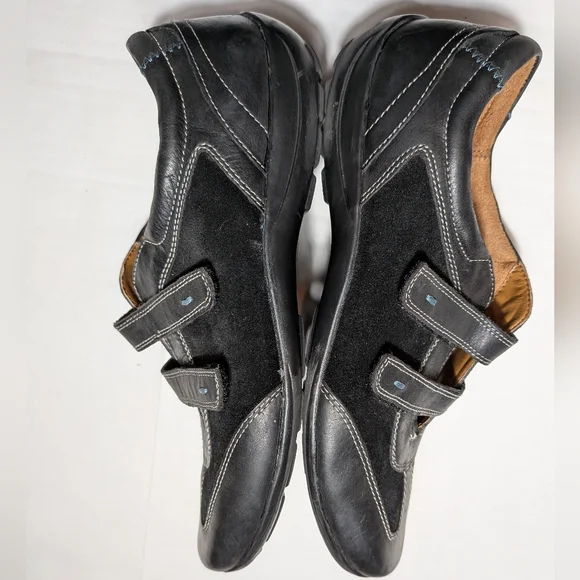 Natural Soul by Naturalizer Black Leather Shoes Women's 10 - Picture 10 of 11